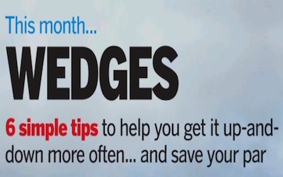 Tear-out Tips for Wedge Practice