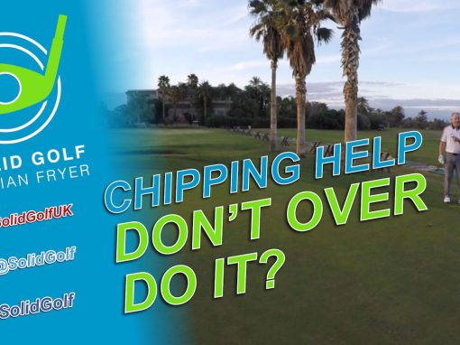 Chipping Help – Dont Over Do It